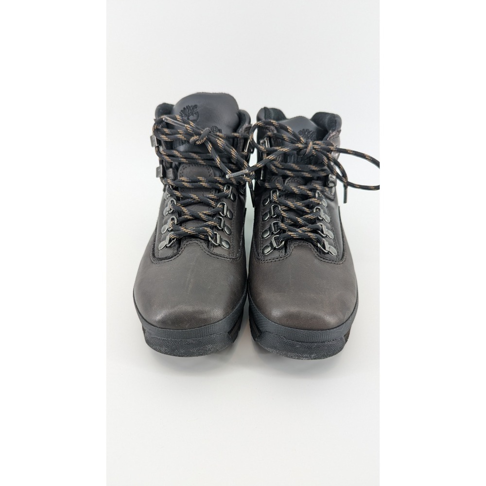 Timberland Euro Hiker Dark Brown Leather Boots 95610 Mens 7.5
